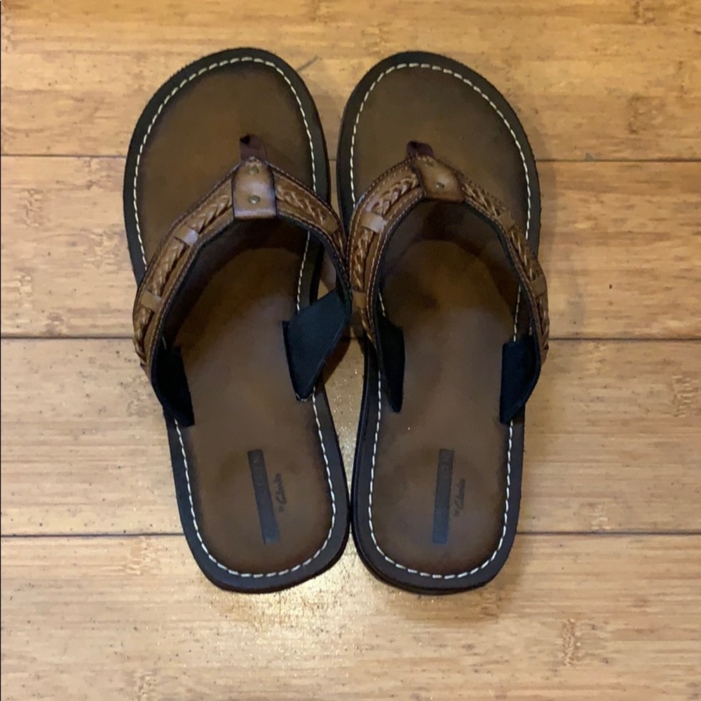 Clark’s Fenner Nerice Honey Sandals